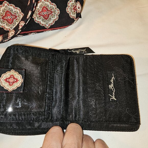 Vera Bradley Brown Paisley-3 piece set - Picture 3 of 8